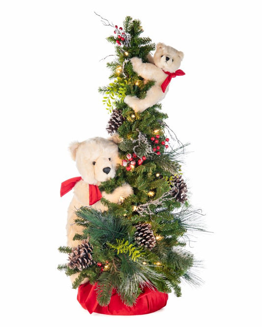 Ditz Designs Winter Wonderland Polar Play 40" 70346 Lighted Tree w/ Polar Bears