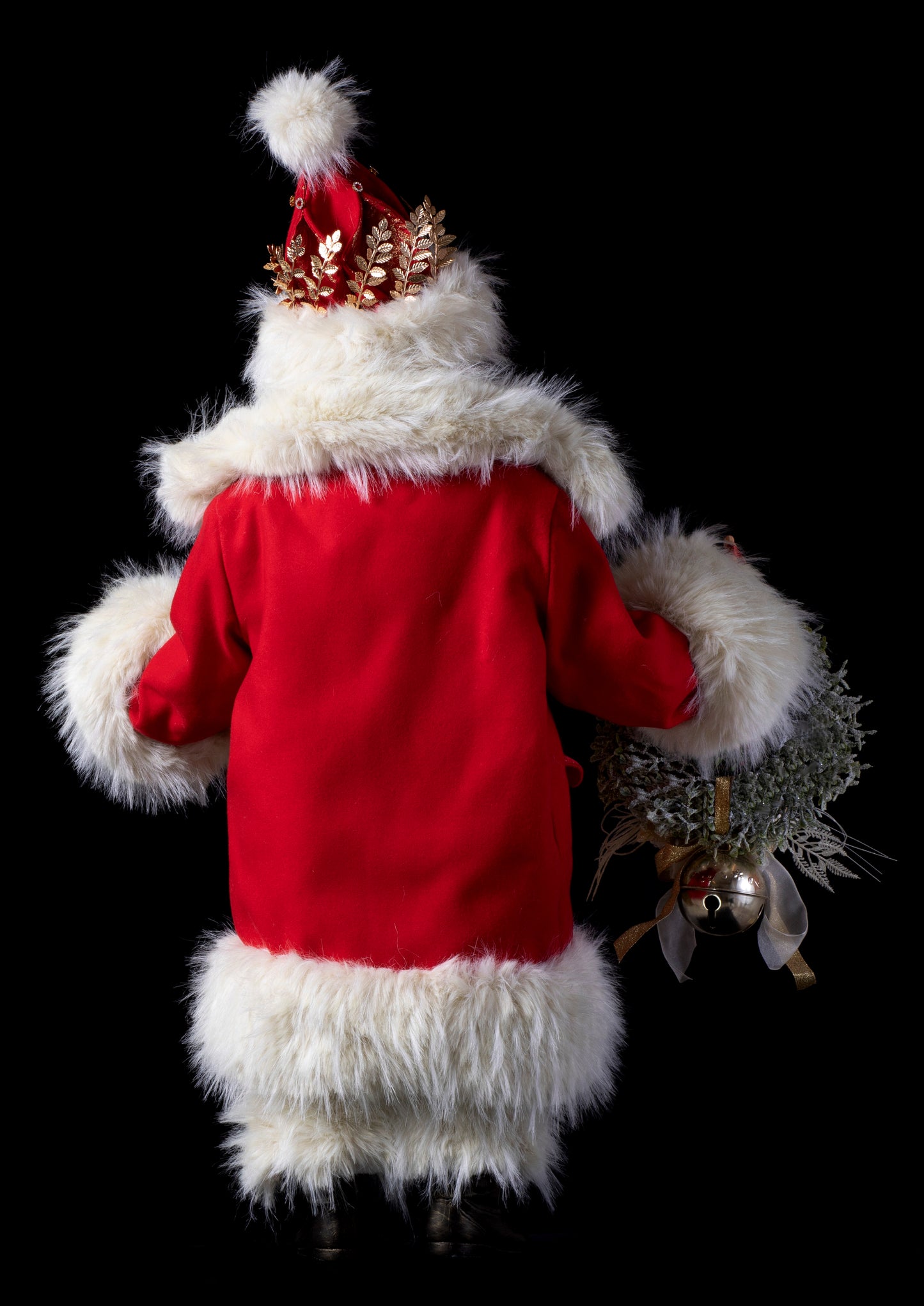 Ludell Christmas Couture "Winter's First Holiday" Santa Figure 38" LCC03 - Fine Designer Collectibles